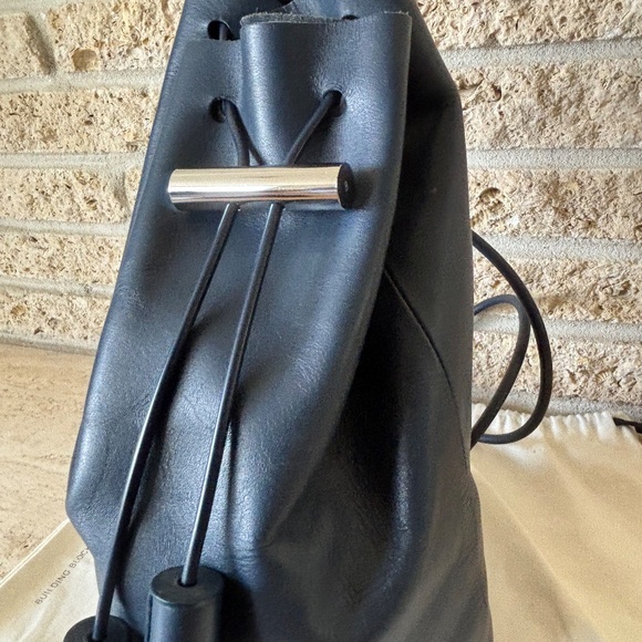 Building Block Navy Backpack Purse Bag Tassels Garment Bag - Picture 9 of 11